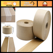 Reinforced Water Activated Gummed Kraft Paper Tape 2.75" x 380ft - 2 Pack for He