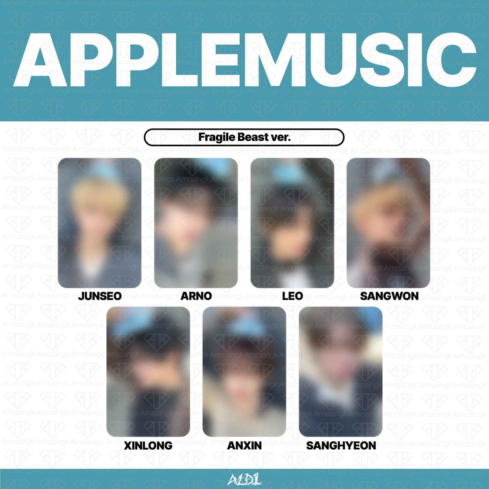 [PreSale] ALD1 Alpha Drive One 2nd Mini Album UNBREAKABLE: 少年BEAST POB Photocard