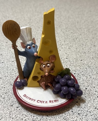 Disney Ratatouille & Emile Chez Remy Epcot World Showcase Figurine - Picture 4 of 9