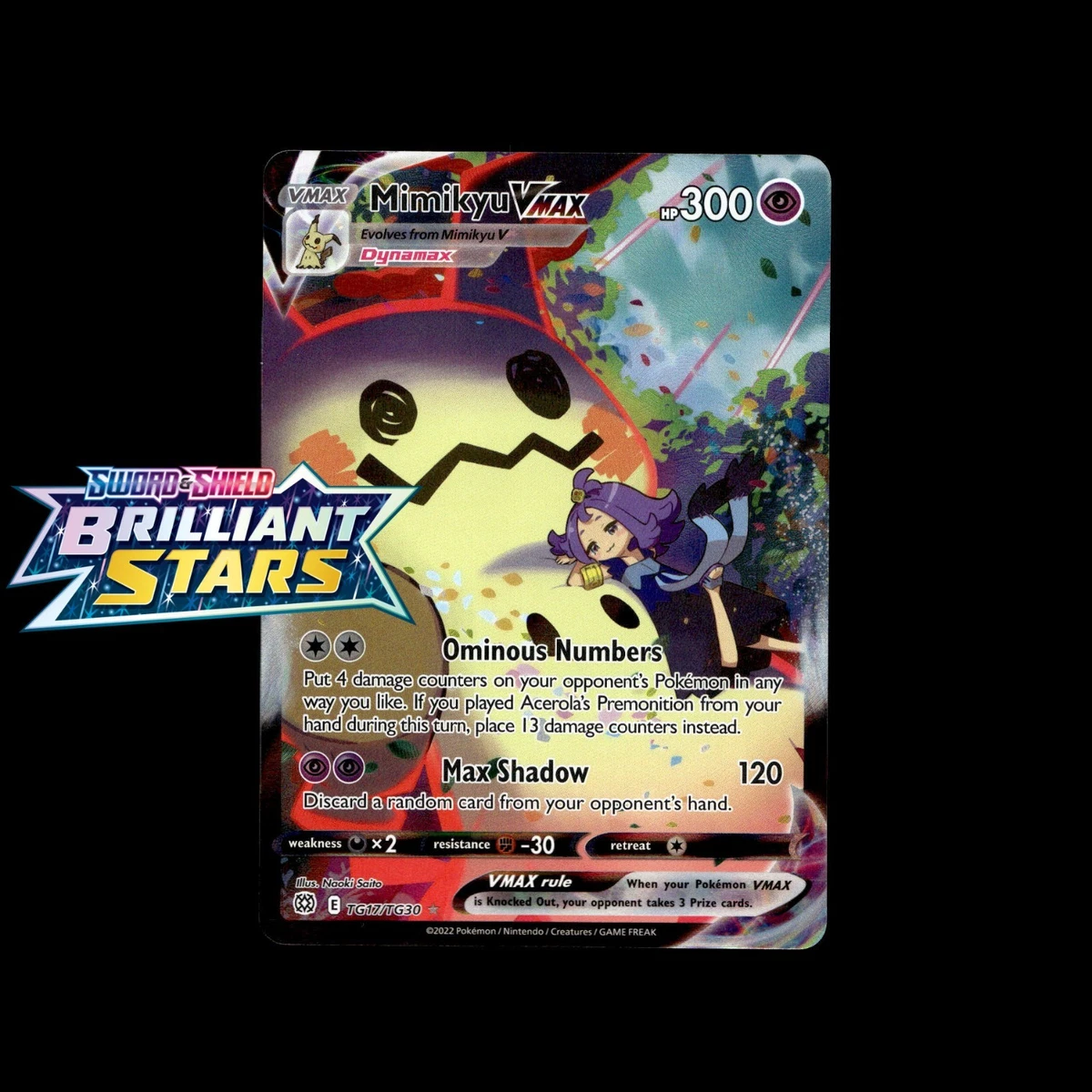 Mimikyu VMAX Pokémon TCG Cards for sale | eBay