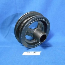 1949-1953 Ford Mercury Flathead V8 3-belt Crankshaft Pulley Nos Eac-6312a