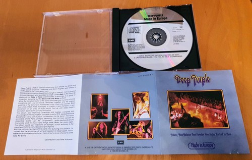 DEEP PURPLE - MADE IN EUROPE REISSUE CD EMI CDP 7 93796 2 EX/NM/VG+ - Picture 5 of 6
