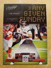 2021 Prestige Any Given Sunday Tom Brady AGS-TB1