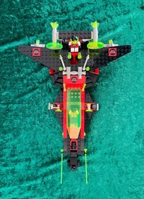 LEGO Stellar Recon Voyager 6956 * 100% Complete w/ Book & Mini-Figures * 1990