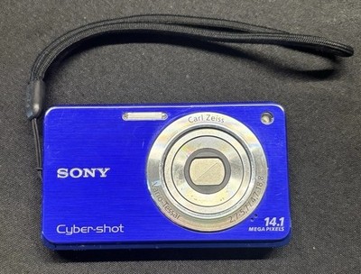 Sony Cyber-Shot DSC-W560 14.1MP 4x Optical Zoom Digital Camera w New Battery