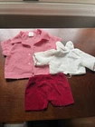 Vintage Mixed Lot CPK Cabbage Patch Kids Doll Clothes Shirt Shorts Blouse
