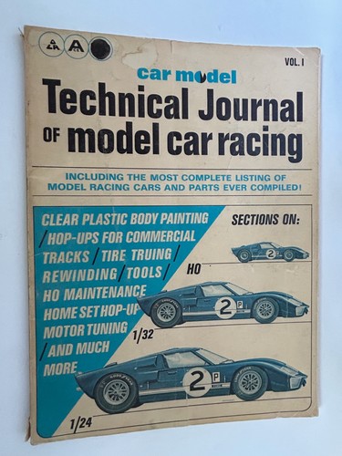 Car Model Technical Journal of Model Car Racing | eBay