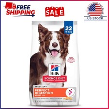 Hill's Science Diet Adult Dry Dog Food - Perfect Digestion Lean Muscle Support