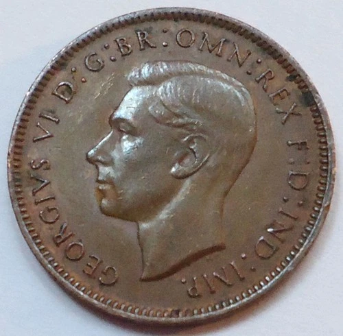 1945 George VI Farthing — photo from the most recent tracked eBay sale