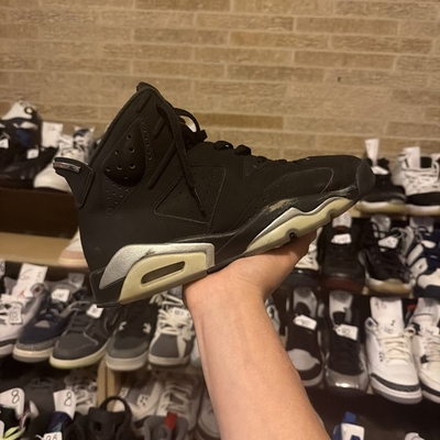 #ad Jordan Air Jordan 6 size 9.5 Retro Black Chrome $80.00