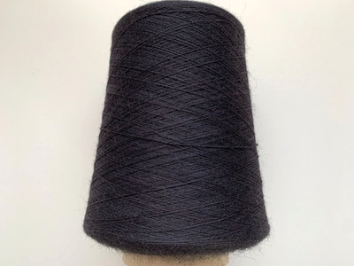 100% Baby Alpaka Suri Konenwolle Garn Art. QUIPA 100g/ 1400m Col. Schwarz 87 /kg