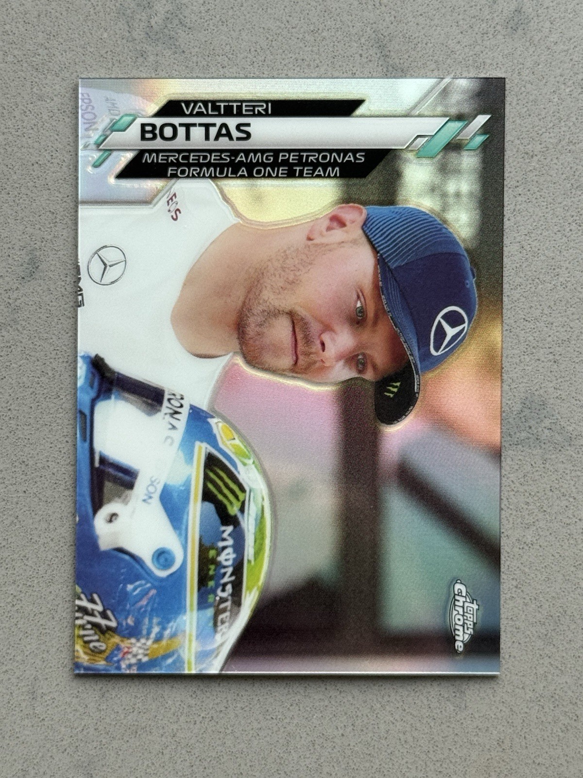 2020 Topps Chrome Formula 1 F1 Valtteri Bottas Card #175 Refractor - Mercedes