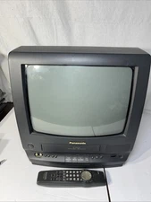 Panasonic PV-M1347 13inch CRT TV VCR Combo With Remote