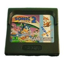 Sonic the Hedgehog 2 Tails Sega Game Gear Cartridge In Case