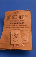 SCB braids GOOD CONTACT sizes: 5.40 x 0.65 x 30 mm , 5 pairs - GCCU01205 Slot