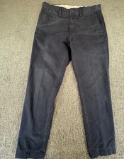 Polo Ralph Lauren Pants Mens 32x32 Blue Stretch Slim Fit Chino Casual