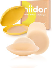 Nipple Covers for Women with Lift Reusable Silicone Pasties Breast Petals Seamle