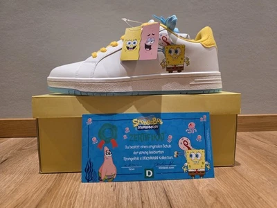 45 - Spongebob Schwammkopf Sneaker Deichmann - Schuhe - Das Taube Nüsschen Weiß  - Bild 1 von 4