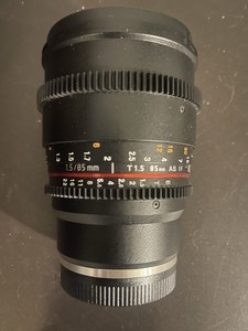 Rokinon 85mm F1.4 Sony E-Mount Lens