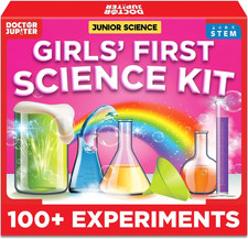 Girls' First Science Kit for Kids Ages 4-5-6-7-8  Birthday Gift Ideas for 4 Ye