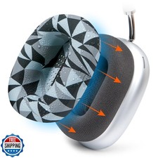 WC SweatZ Max - Patented Protective Earpad Covers for Airpods Max Made by Wic