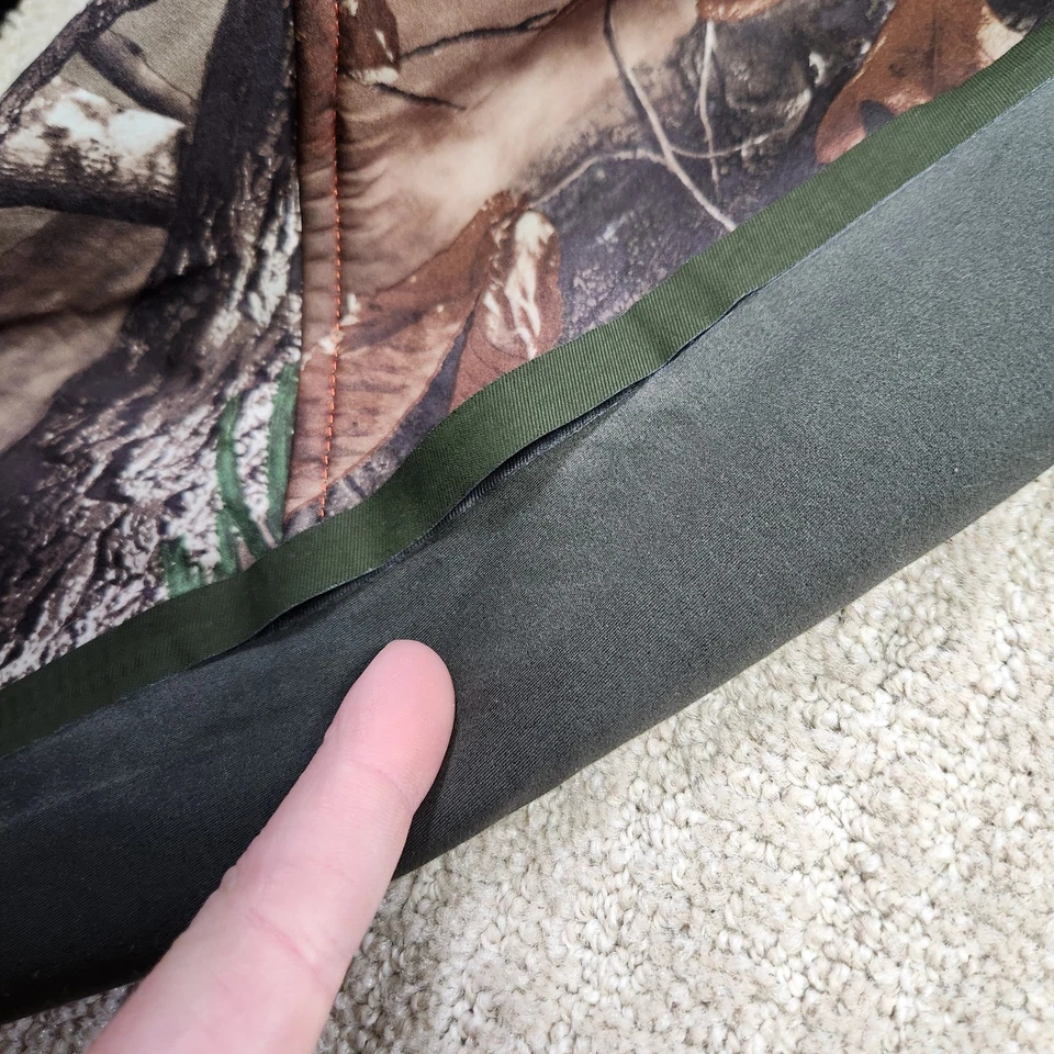 Chaqueta de Caza Under Armour Hombres Grande Realtree Camuflada Forrada de Vellón Control de Olores Foto 3 de 4