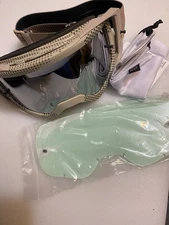 NEW Fox Racing Vue Spark Goggles Sand/Tan MX Dirt Bike ATV - TruLock Lens System