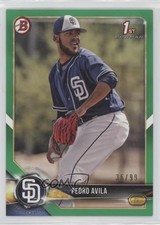 2018 Bowman Prospects Green 36/99 Pedro Avila #BP40 09jp