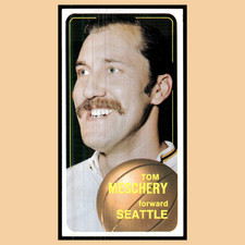 Tom Meschery #99 1970 Topps Seattle SuperSonics Basketball Card NBA EX