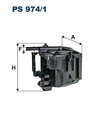 Filtron Kraftstofffilter FüR CitroËN Fiat Ford Mazda Mini Peugeot Santana-image