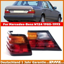 1Paar Rückleuchte Rot Weiß Heckleuchte für Mercedes E-Klasse Coupe W124 ab 84-95