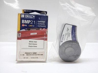BRADY M21-500-595-WT 22248184 Schwarz Auf Weiß Vinyl 1/2'' Patrone 12,7MM