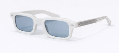 Jacques Marie Mage SANDRO White/Light Gray 51-22-145mm With Case