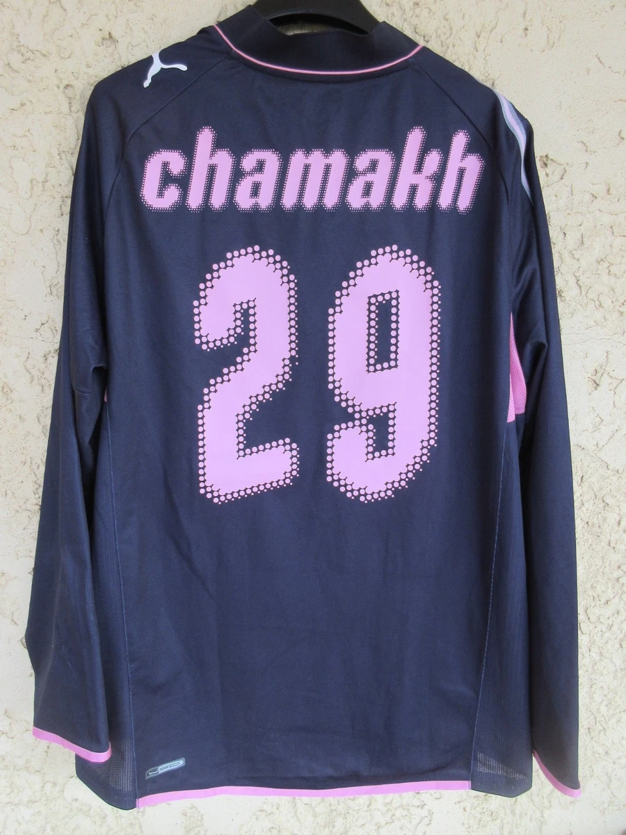 Maillot De Foot Vintage Reading 2009/10 – Puma – Homme Taille S – Manches Longues Bleu