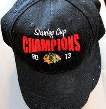 Fan Favorite Fully Sewn Chicago Blackhawks 2013 Stanley Cup Adjust Baseball Hat
