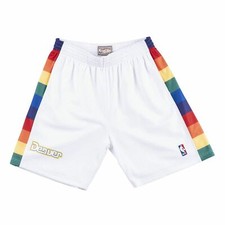 Mens Mitchell Ness NBA Swingman Shorts 1991-92 Denver Nuggets