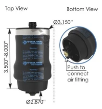 Air Spring Cabin Part # 1829919000 Freightliner # ABSZ70-7206