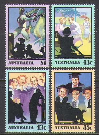 Australia 1991 Radio/Music/Broadcasting 4v set (n22572) - Image 1 of 1