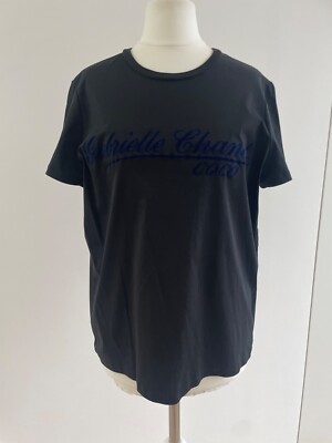 CHANEL T-Shirt mit Gabrielle Chanel Logo Gr. D 40 Fr 42 - fast neu!