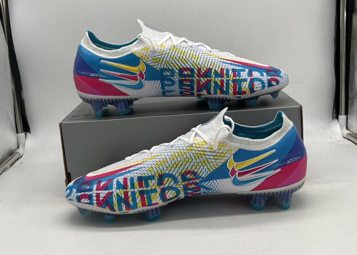 Nike Phantom GT Elite 3D FG Chlorine Blue Pink Soccer CZ3457