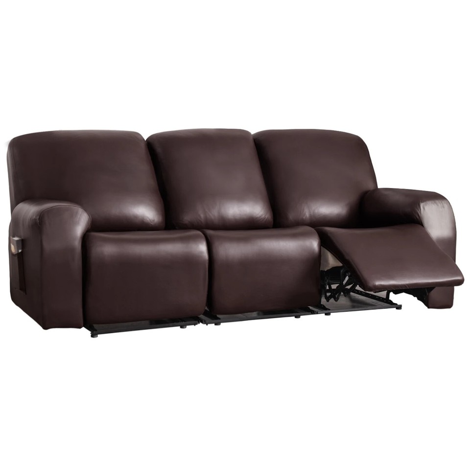 Waterproof Recliner Chair Cover Sofa Slipcover PU Leather Sofa Pet