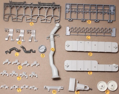 GE Dishwasher PDW7880J10SS Dishrack Parts - pick your part - Picture 5 of 8