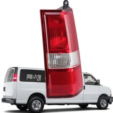Tail Light Lamp Halogen Right Passenger For Chevy Express/GMC Savana 2003-2023