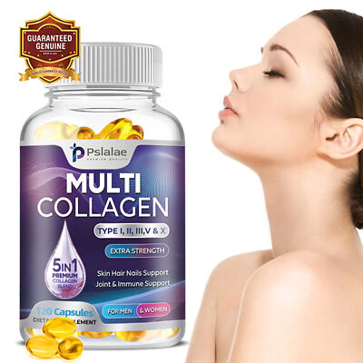 Multi Collagen Peptide 1800mg - Typ I, II, III, V, X - Gesunde Knochen