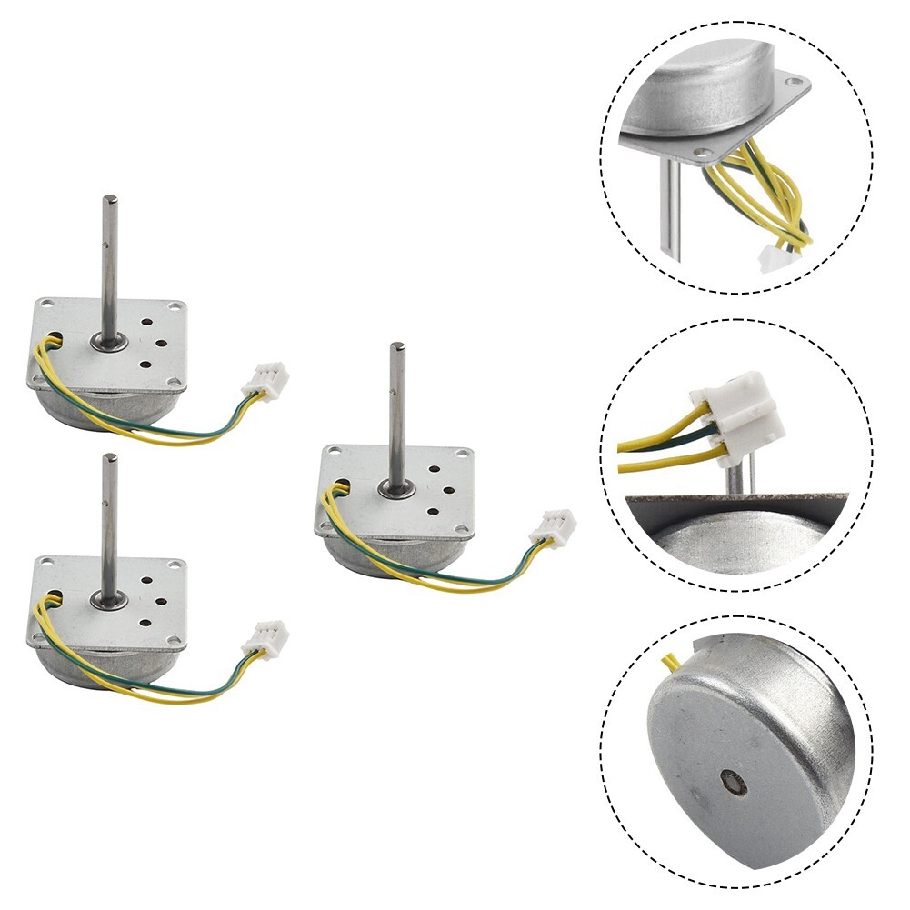 3 Piece Set of Brushless AC Motors for Toy Model Experiments and Learning Tools