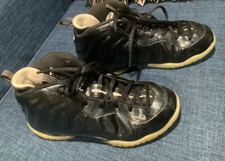 Nike Little Posite One PS Black / Barely Green CW1594-001 Size 3y