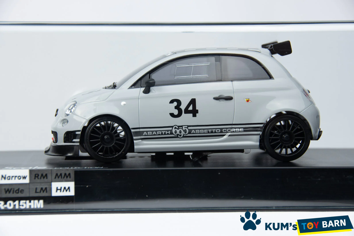 京商ミニッツ ABARTH 695 ASSETTO CORSE（グレーブラック） Kyosho Mini-Z ASC ABARTH 695 ASSETTO CORSE No.MZP134GB MR-03
