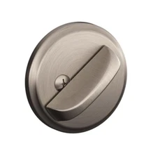 Schlage B80 Standard Trim Door Bolt with No Cylinder One Sided