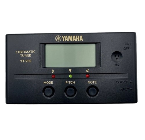 Yamaha chromatischer Instrumenten-Tuner YT-250 TR A0: 27 Hz ~ C8: 4186Hz PS 435Hz ~ 446Hz - Bild 8 von 17
