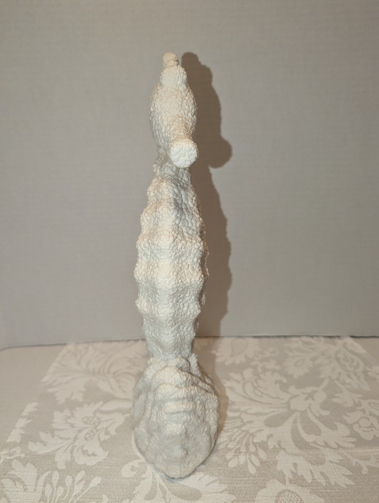 Vintage Royal Haeger #327-46 Popcorn Sculpture Sea Horse Nautical 14" 